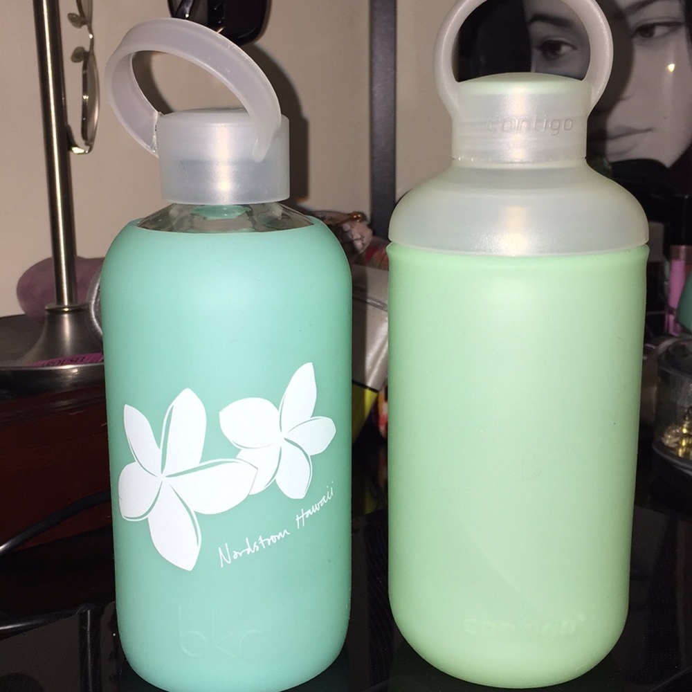 BKR and Contigo water bottles